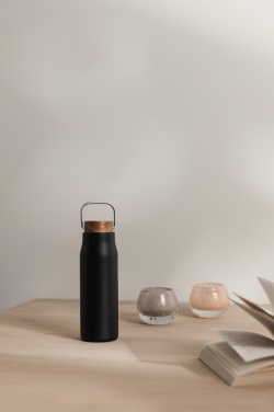 Logo trade promotional gifts picture of: VINGA Ciro RCS recycled vacuum bottle 300ml