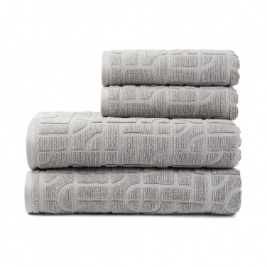 Logo trade promotional giveaway photo of: VINGA Verso OCS organic cotton towel, 4 pcs set