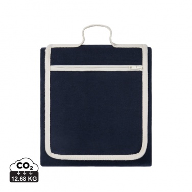 Logo trade corporate gifts image of: VINGA Volonne AWARE™ recycled canvas picnic blanket