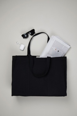 Logo trade advertising products picture of: VINGA Hilo AWARE™ recycled canvas maxi tote bag