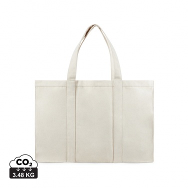 Logo trade promotional merchandise picture of: VINGA Hilo AWARE™ recycled canvas maxi tote bag