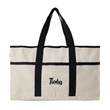 Logotrade promotional giveaway image of: VINGA Volonne AWARE™ recycled canvas beach bag