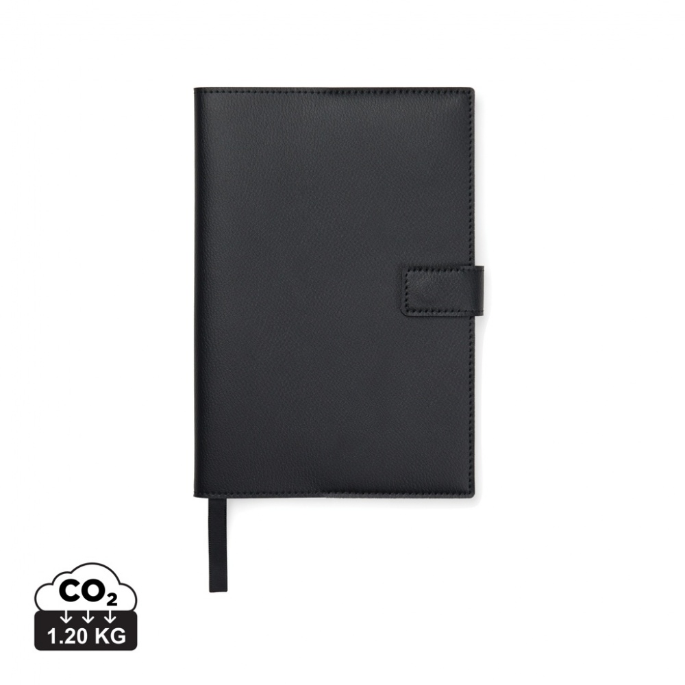 Logo trade corporate gifts picture of: VINGA Timo PU RCS RPET notebook