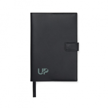 Logo trade advertising products image of: VINGA Timo PU RCS RPET notebook