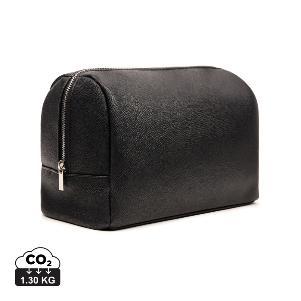 Logotrade advertising product picture of: VINGA Bermond RCS recycled PU toiletry bag
