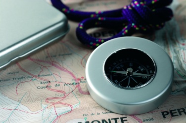 Logo trade promotional items image of: Target nautical compass