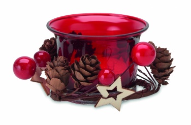 Logo trade promotional gifts picture of: Christmas candle holder
