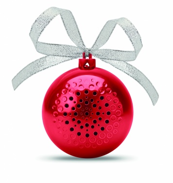 Logo trade promotional giveaways image of: Speaker Christmas ball