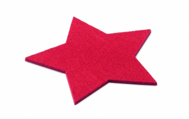 Logo trade promotional gifts picture of: RPET 4 felt coaster set