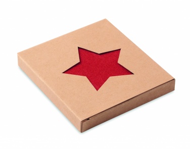 Logotrade promotional giveaway picture of: RPET 4 felt coaster set