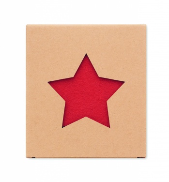 Logo trade promotional gifts image of: RPET 4 felt coaster set