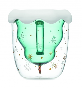 Logo trade corporate gift photo of: Double wall borosilicate mug