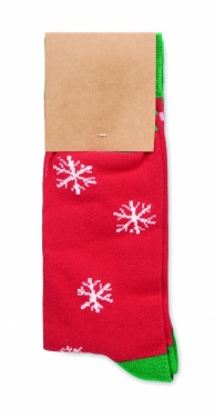 Logotrade promotional giveaway image of: Pair of Christmas socks L