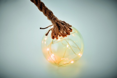 Logo trade promotional giveaway photo of: Glass bauble LED light