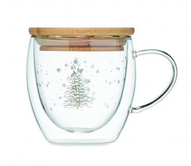 Logotrade promotional products photo of: Double wall borosilicate mug