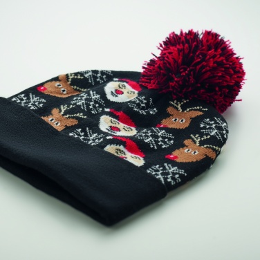 Logotrade promotional item image of: Christmas knitted beanie