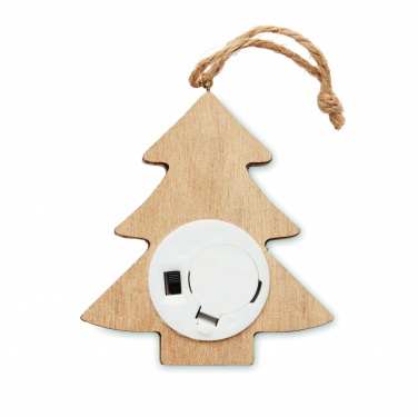 Logo trade promotional giveaways picture of: Wooden weed tree with lights