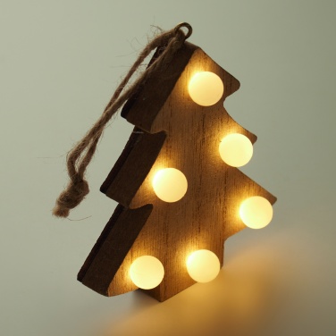 Logotrade corporate gift image of: Wooden weed tree with lights