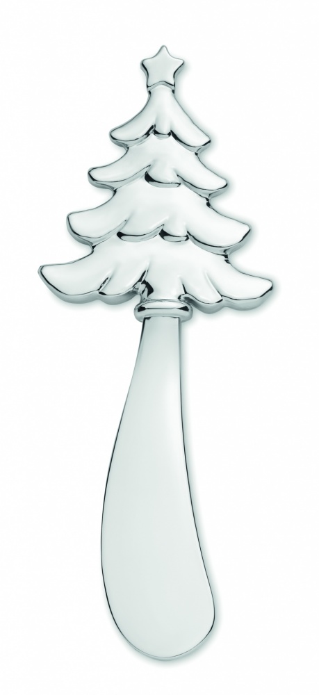 Logotrade advertising products photo of: Christmas tree cheese knife