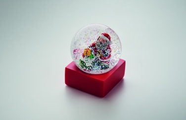 Logo trade advertising product photo of: Snow ball glass ornament