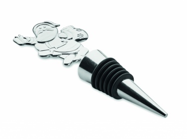 Logo trade promotional merchandise picture of: Bottle stopper Christmas motif