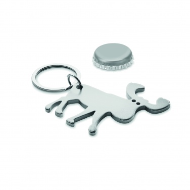 Logotrade promotional gift image of: Recycled aluminium key ring Pori