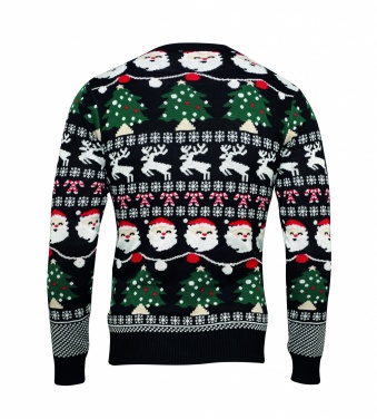 Logo trade promotional giveaways picture of: Christmas LED sweater L/XL