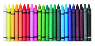 Logo trade promotional gift photo of: 30 wax crayons