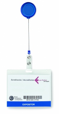 Logo trade corporate gifts image of: Badge holder