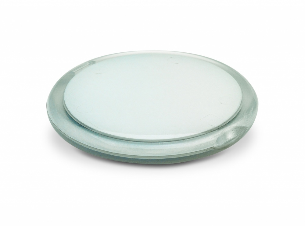 Logo trade promotional item photo of: Rounded double compact mirror