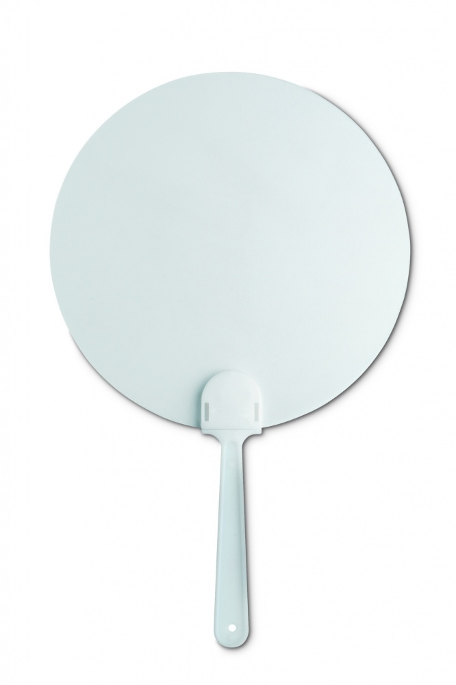 Logo trade promotional gift photo of: Manual hand fan