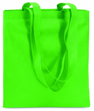 Logo trade promotional giveaways image of: 80gr/m² nonwoven shopping bag