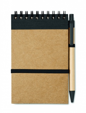 Logotrade promotional gifts photo of: A6 recycled notepad with pen