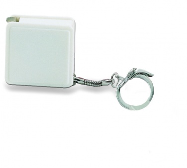 Logo trade promotional gifts picture of: Key ring w/ flexible ruler 1m, Vantaa