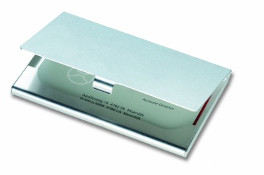 Logotrade promotional gift image of: Aluminium business card holder