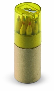 Logotrade promotional item image of: 12 coloured pencils