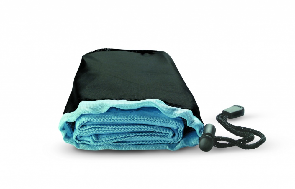 Logotrade corporate gifts photo of: Sport towel in nylon pouch