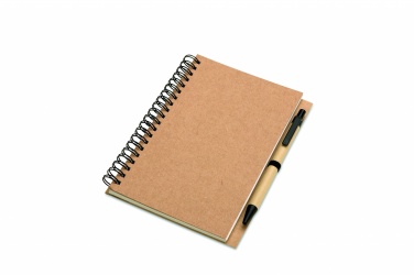 Logotrade promotional giveaway picture of: B6 Recycled notebook with pen