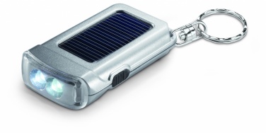 Logotrade promotional gift picture of: Solar powered torch key ring Vaasa