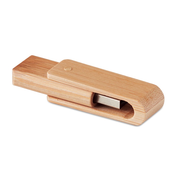 Logo trade promotional item photo of: Bamboo USB    16GB
