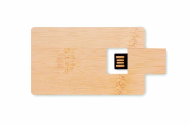 Logotrade promotional item image of: 16GB bamboo casing USB