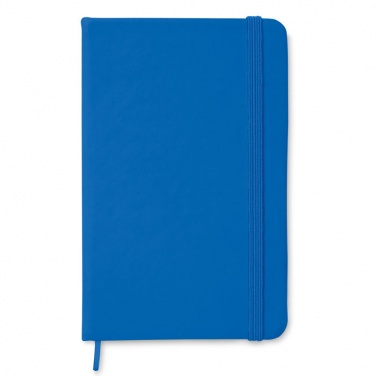 Logo trade promotional items image of: A6 notebook 96 lined sheets