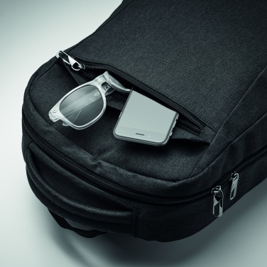 Logo trade promotional products image of: 600D RPET laptop backpack