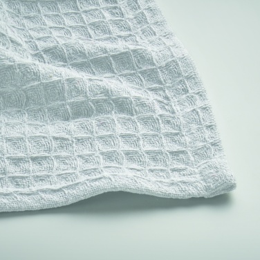 Logo trade promotional merchandise image of: Cotton wafle blanket 350 gr/m²