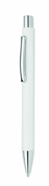 Logo trade promotional merchandise picture of: Recycled paper push ball pen