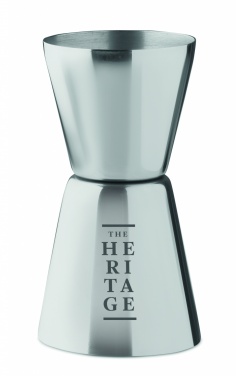 Logo trade promotional gifts picture of: Stainless steel jigger