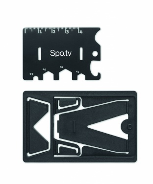 Logo trade promotional merchandise picture of: Multi-tool pocket phone stand