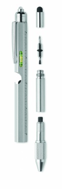 Logotrade advertising product picture of: Spirit level pen with ruler