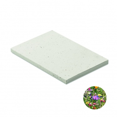 Logotrade advertising product image of: A5 seed paper cover notebook