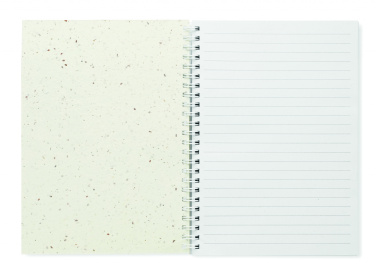 Logo trade promotional products image of: A5 seed paper cover notebook
